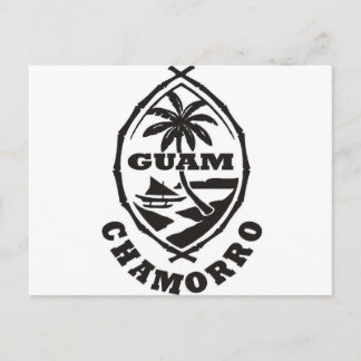 Das große Siegel von Guam Postkarte