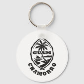 Das große Siegel von Guam Schlüsselanhänger (Vorderseite)