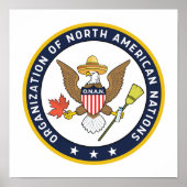 Das große Siegel von O.N.A.N. - Unendlicher Jest Poster (Vorne)