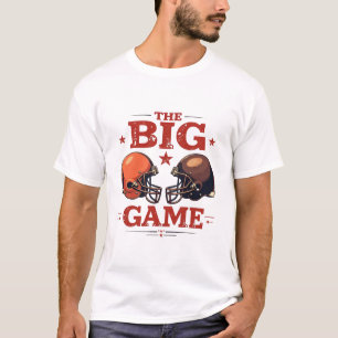 Das große Spiel – Rivalität alter Football-Helme T-Shirt