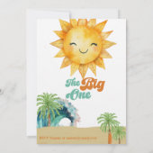 Das große Surf-Party befasste sich mit dem 1. Einladung (Rückseite)