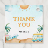 Das Große, Surfen zum Geburtstag Geschenkanhänger (Rückseite)