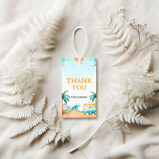 Das Große, Surfen zum Geburtstag Geschenkanhänger