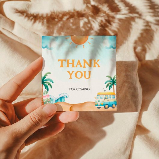 Das Große, Surfen zum Geburtstag Geschenkanhänger