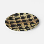 Das große Thema Gatsby 2022 Pappteller (Schrägansicht)