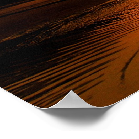 Das große Tor in Miyajima Poster (Ecke)