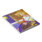 Das große Tor zu Kiew Wassily Kandinsky Notizblock (angewinkelt)