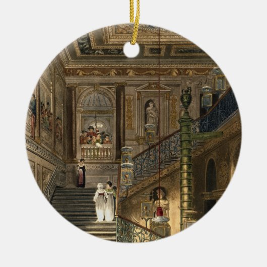 Das große Treppenhaus an Kensington-Palast von Keramikornament (Vorne)