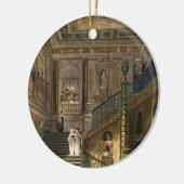 Das große Treppenhaus an Kensington-Palast von Keramikornament (Links)