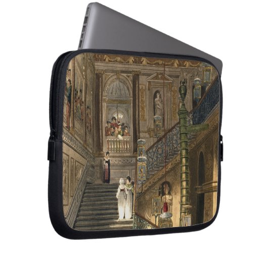 Das große Treppenhaus an Kensington-Palast von Laptopschutzhülle (Vorne Rechts)