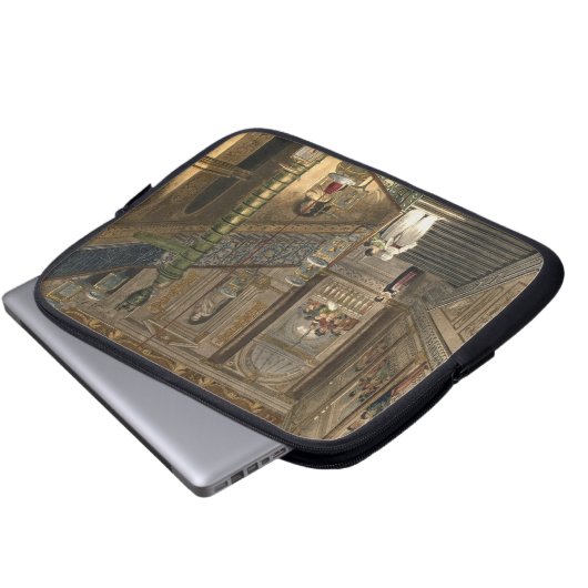 Das große Treppenhaus an Kensington-Palast von Laptopschutzhülle (Vorne Knopf)