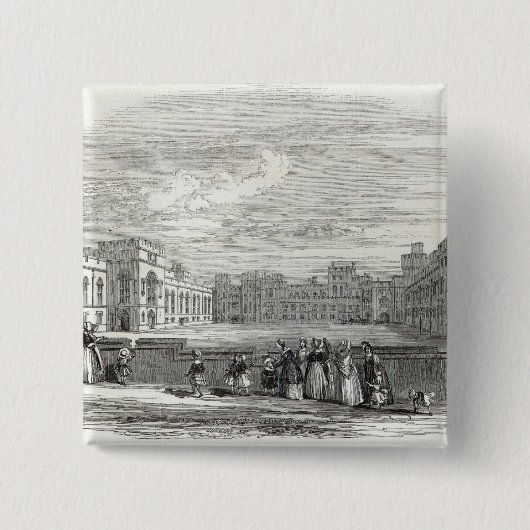 Das große Viereck, Windsor Schloss Button (Vorderseite)