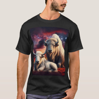 Das große weiße Buffalo T-Shirt
