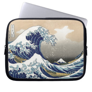 Das große Welle 神奈川沖浪裏 Laptopschutzhülle