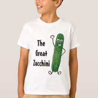 Das große Zucchini-Veggie-Shirt