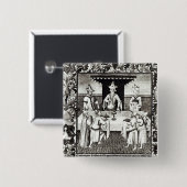 Das großen des Khans Fest Button (Vorne & Hinten)
