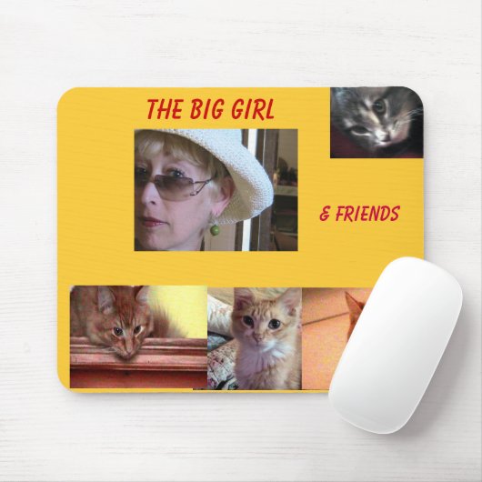 Das großen Quartett Mousepad des Mädchens (Mit Mouse)