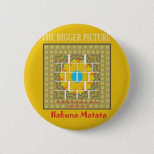 Das größere Bild Kunstprint Button (Vorderseite)