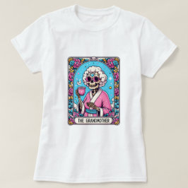 Das Großmutter Funny Skeleton Tarot T-Shirt