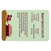 Das größte Apple Pie Rezept der Welt Magnet (Horizontal)