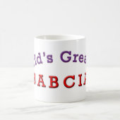 Das größte Babcia der Welt Kaffeetasse (Mittel)