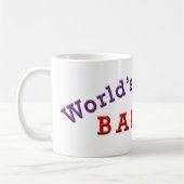 Das größte Babcia der Welt Kaffeetasse (Links)