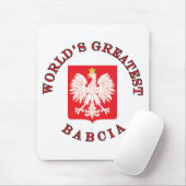 Das größte Babcia der Welt Mousepad (Mit Mouse)