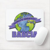 Das größte Babcia der Welt Mousepad (Mit Mouse)