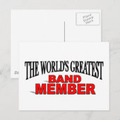 Das größte Band der Welt Postkarte (Vorne/Hinten)