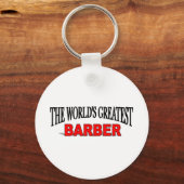 Das größte Barber der Welt Schlüsselanhänger (Vorderseite)