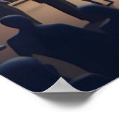 Das größte Bild der Welt Poster (Ecke)