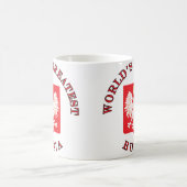 Das größte Busia der Welt Kaffeetasse (Mittel)