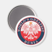 Das größte Busia der Welt Magnet (Vorderseite/Rückseite)