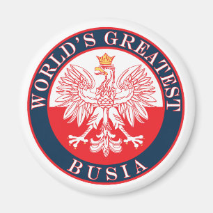 Das größte Busia der Welt Magnet