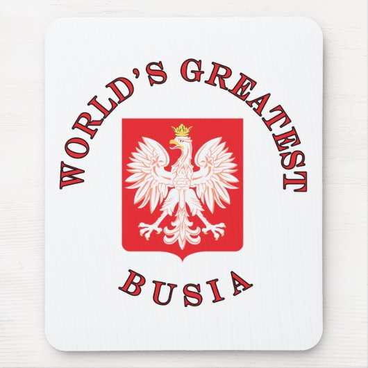 Das größte Busia der Welt Mousepad (Vorne)