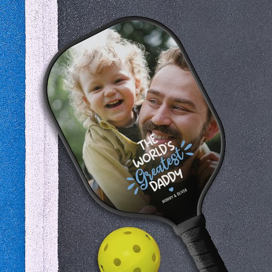 Das größte Daddy-Foto der Welt Pickleball Schläger