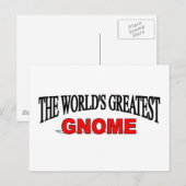 Das größte Erbe der Welt Postkarte (Vorne/Hinten)