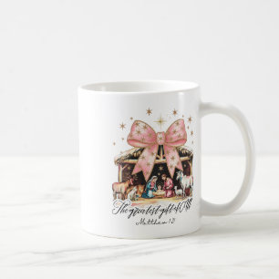 Das größte Geschenk aller Nativität Jesus Christli Kaffeetasse