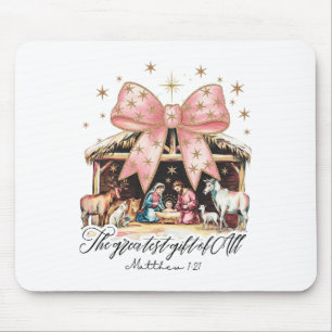 Das größte Geschenk aller Nativität Jesus Christli Mousepad