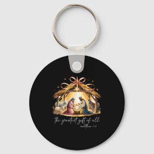 Das größte Geschenk aller Weihnachten Jesus Christ Schlüsselanhänger