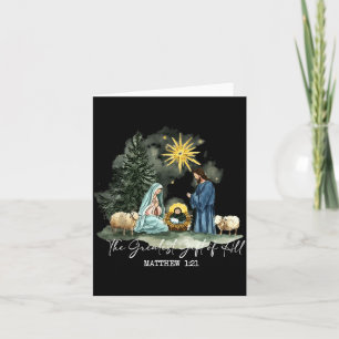 Das größte Geschenk aller Weihnachten Xmas Krippen Karte