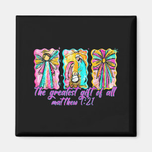 Das größte Geschenk für alle Weihnachten Jesus Geb Magnet