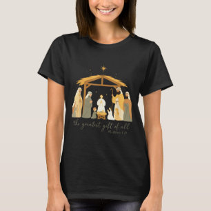Das größte Geschenk für alle Weihnachten Nativität T-Shirt