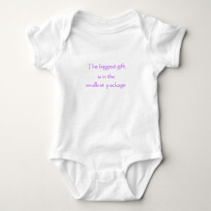 Das größte Geschenk ist das kleinste Baby Strampler