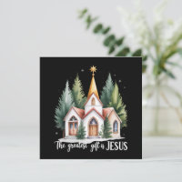 Das größte Geschenk ist Jesus Weihnachtskirche Chr