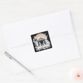 Das größte Geschenk überhaupt Quadratischer Aufkleber (Umschlag)