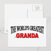 Das größte Granda der Welt Postkarte (Vorne/Hinten)