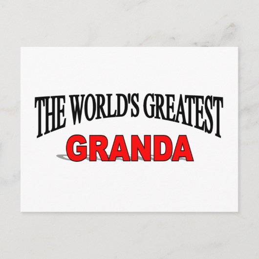 Das größte Granda der Welt Postkarte (Vorderseite)