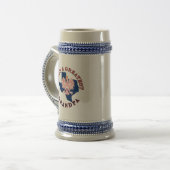 Das größte Großvater der Welt Bierglas (Vorderseite Links)