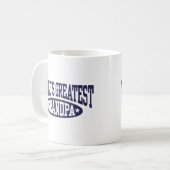 Das größte Großvater der Welt Kaffeetasse (Vorderseite Links)